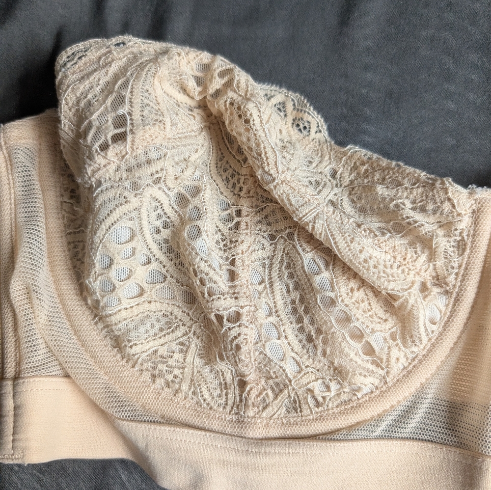 Lively The Lace Strapless Bra in Toasted Almond - 38C - Picture 4 of 9
